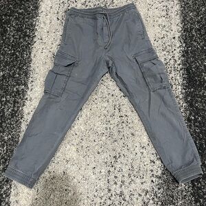 Goodfellow & Co Gray Cargo Pants Relaxed Fit